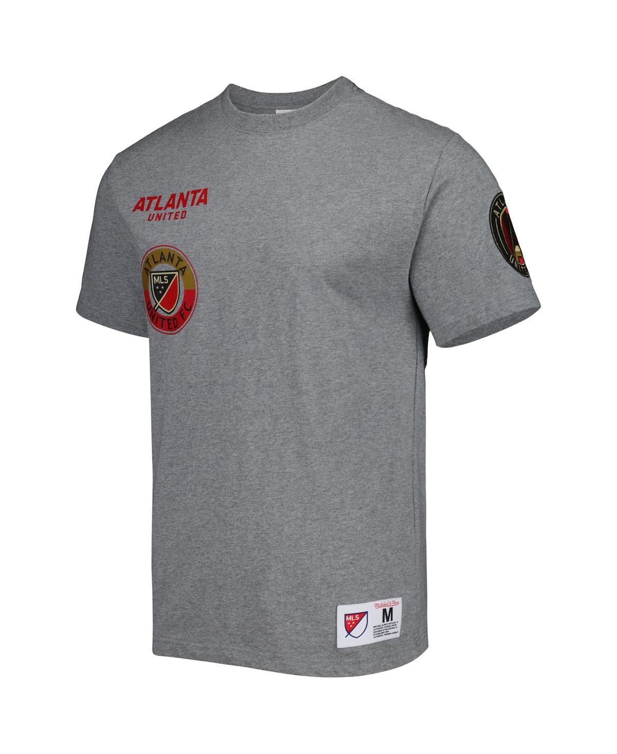 Shop Mitchell & Ness Men's  Gray Atlanta United Fc City T-shirt