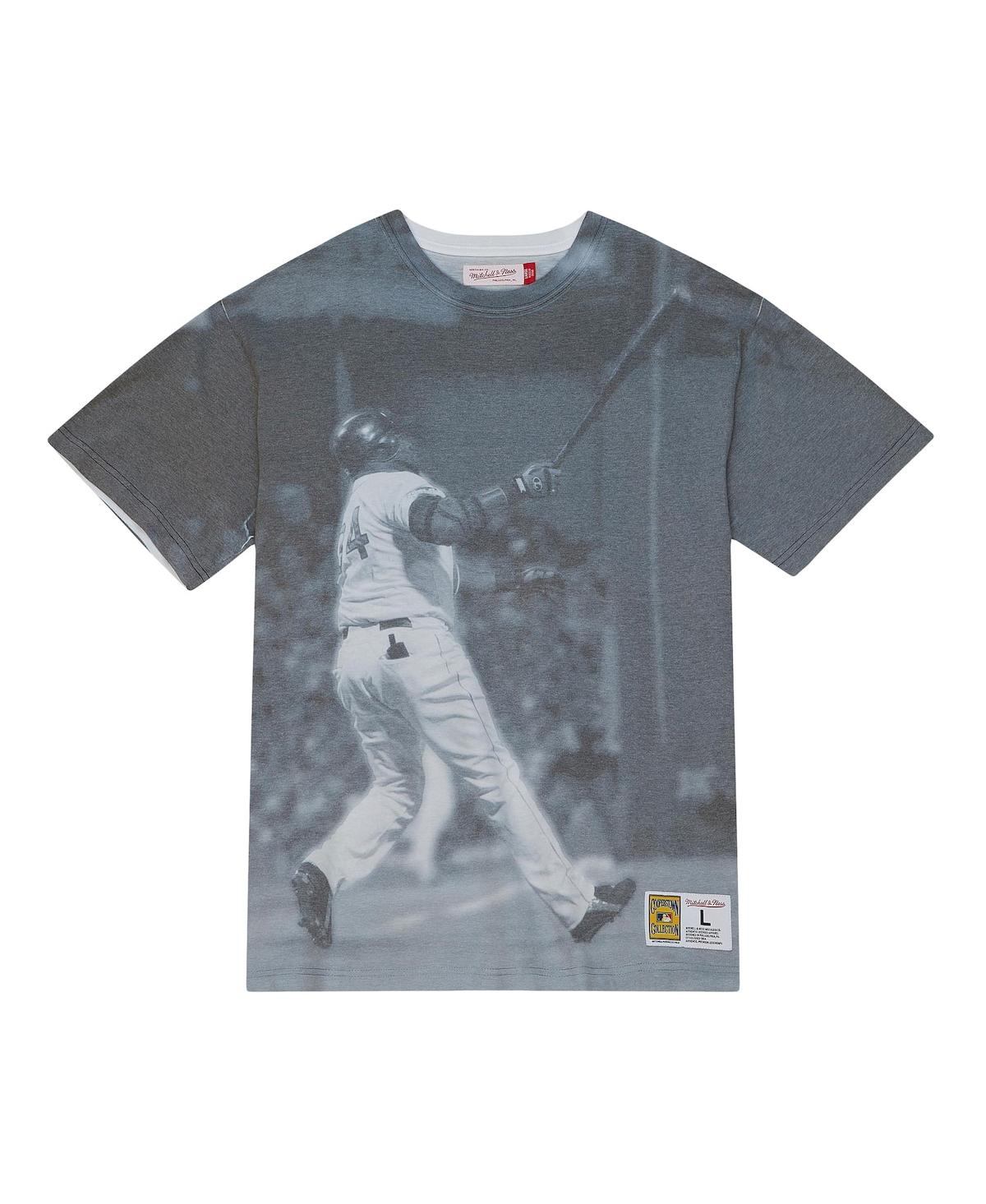 Mitchell & Ness David Ortiz Boston Red Sox Cooperstown Collection Highlight Sublimated Player Graphi In White