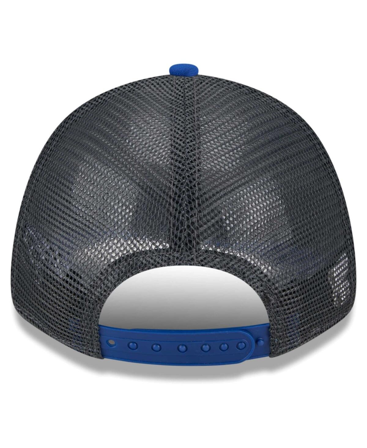 New Era Preschool Boys And Girls  Graphite, Royal New York Giants Reflect 9forty Adjustable Hat In Graphite,royal