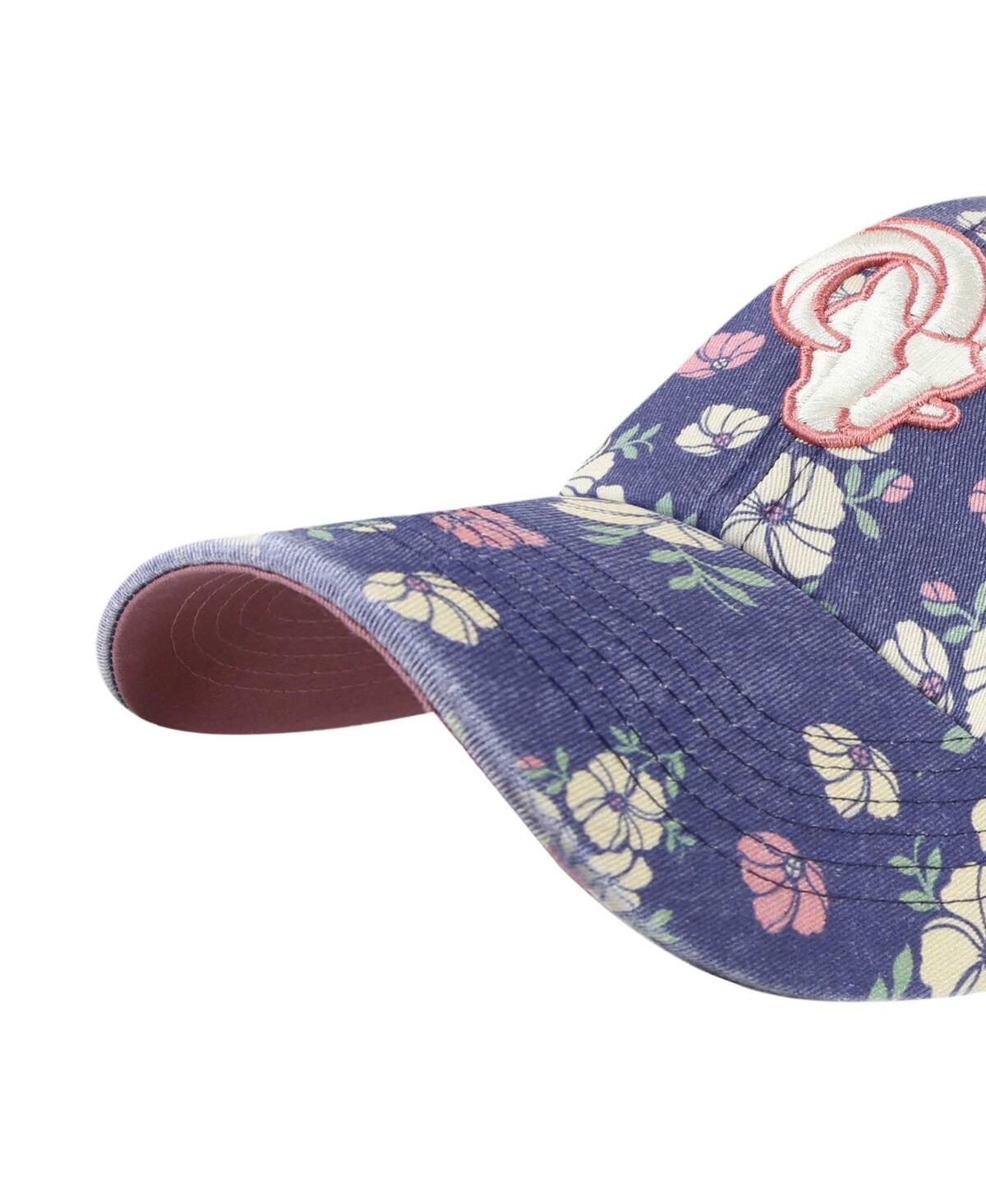 47 Brand Women's ' Navy Los Angeles Rams Primrose Clean Up Adjustable Hat In Navy