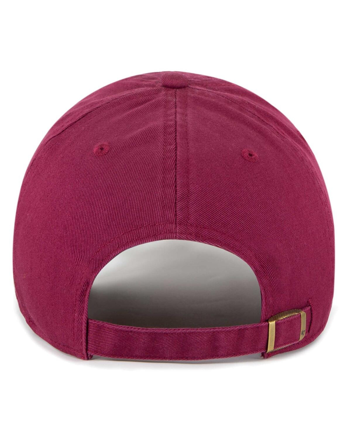 Shop 47 Brand Women's ' Burgundy Washington Commanders Confetti Icon Clean Up Adjustable Hat