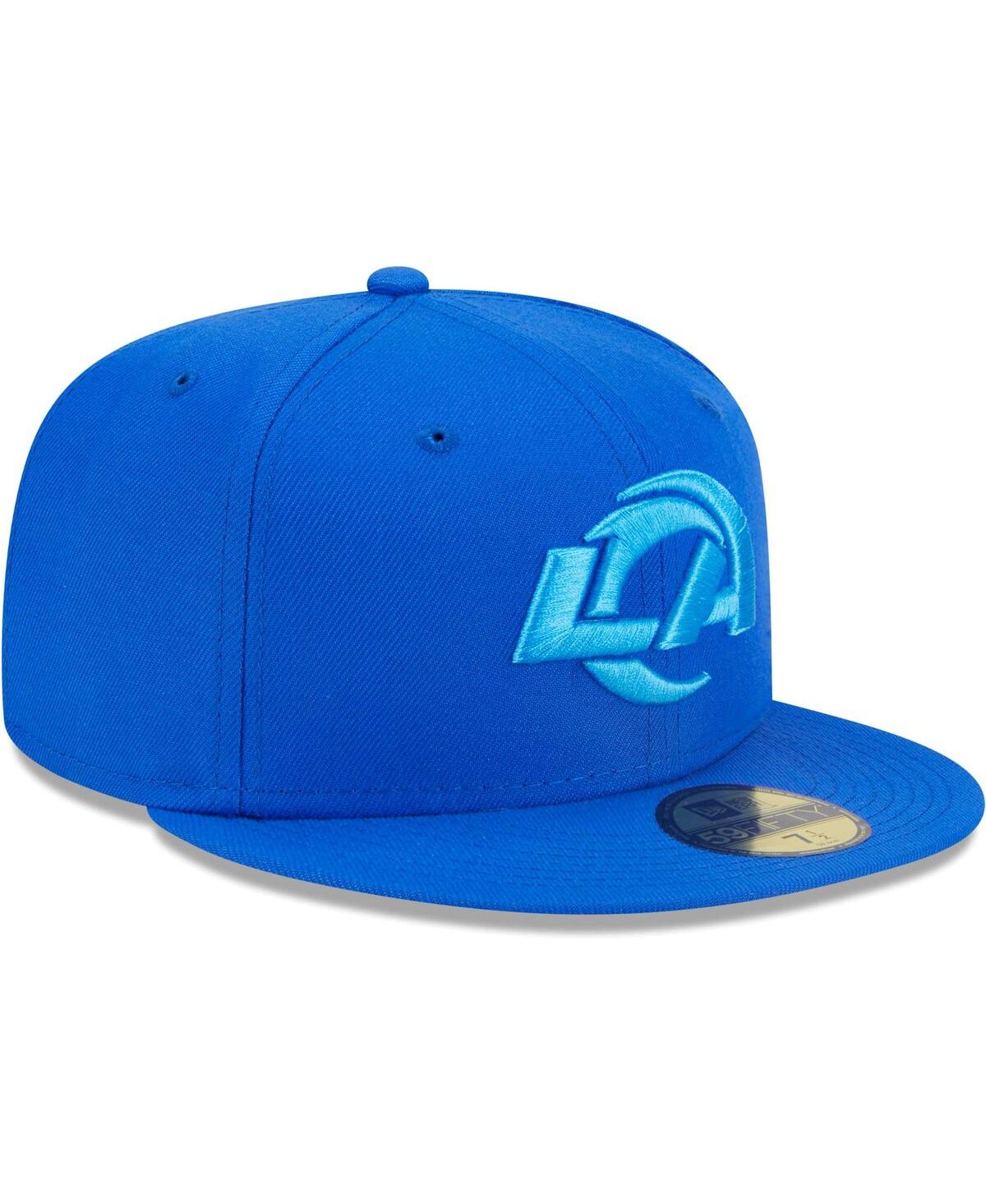 Men's New EraLos Angeles Rams Monocamo 59FIFTY Fitted Hat - Royal