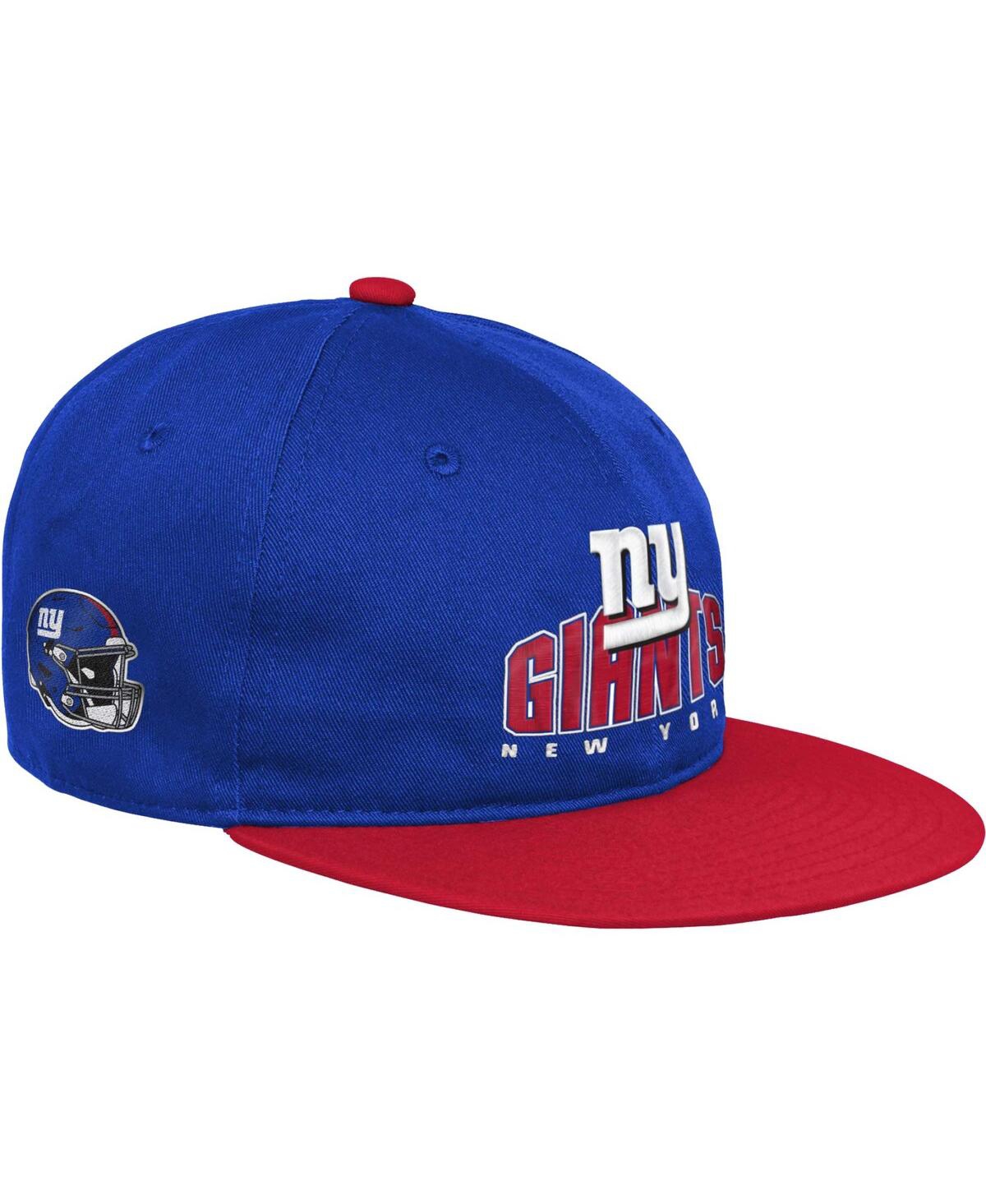 Outerstuff Big Boys And Girls Royal New York Giants Legacy Deadstock Snapback Hat In Royal