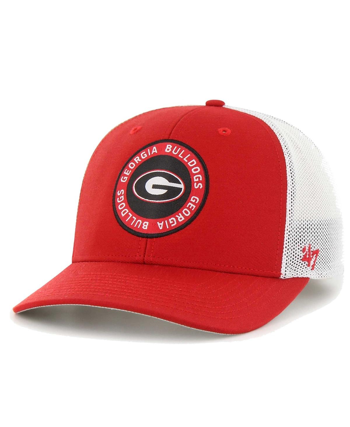 47 Brand Men's ' Red Georgia Bulldogs Unveil Trophy Flex Hat