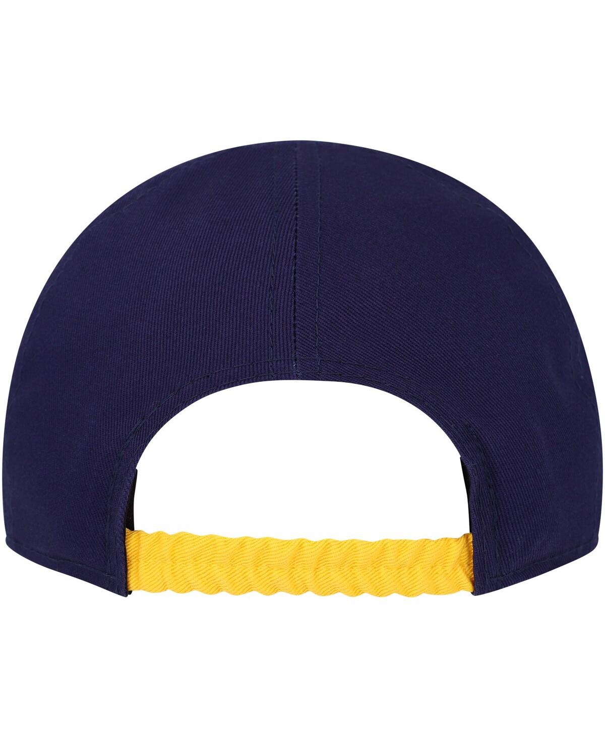 New Era Infant Boys And Girls  Navy Milwaukee Brewers Team Color My First 9twenty Flex Hat In Navy