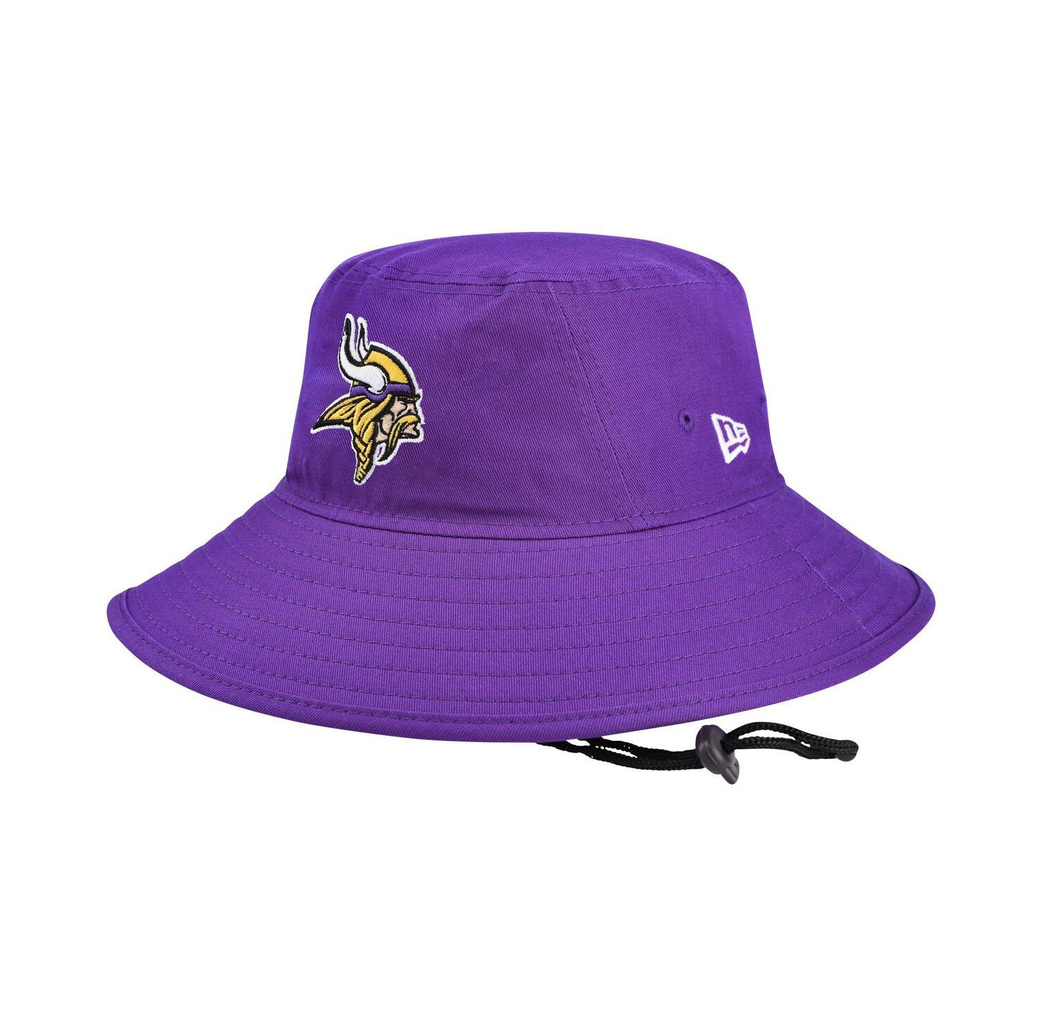 Men's Purple Minnesota Vikings Main Bucket Hat