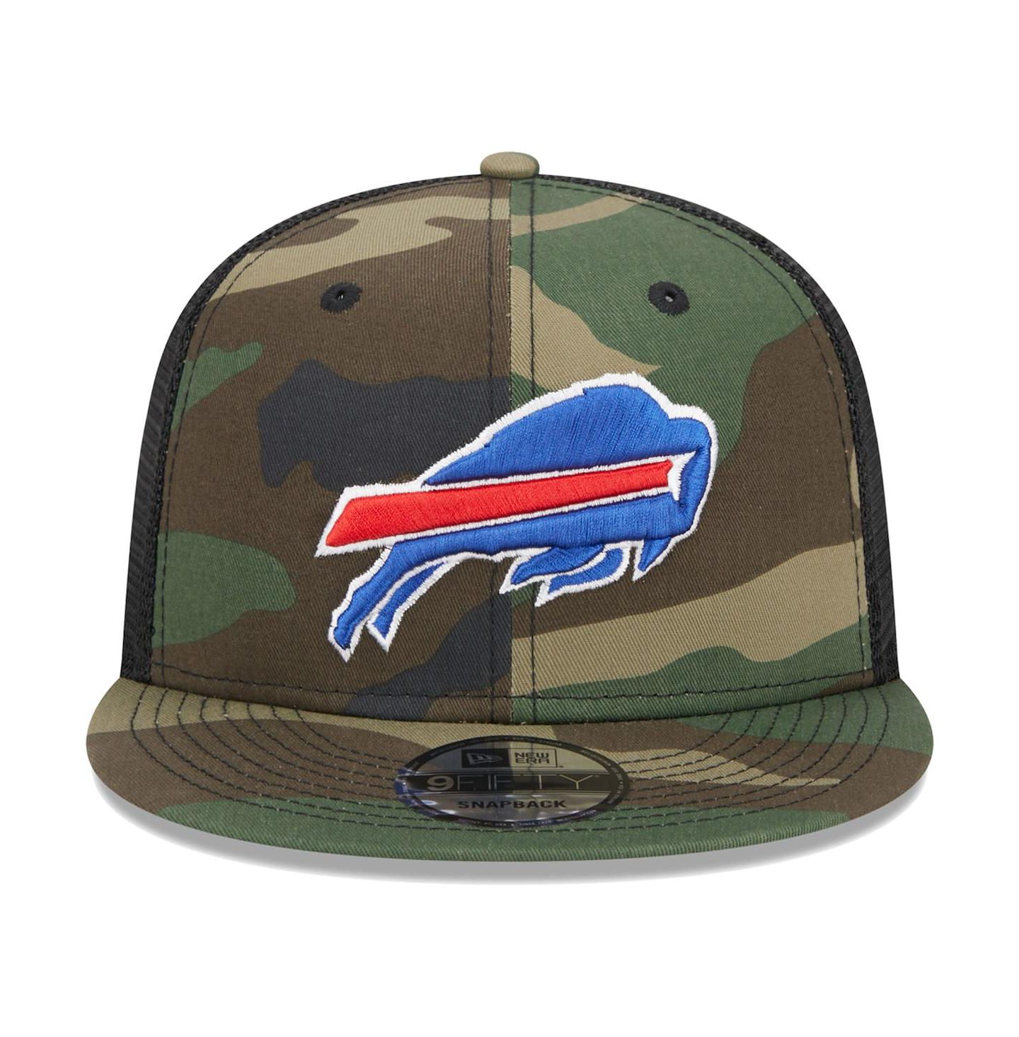 Мужская кепка New Era Camo Buffalo Bills Main Trucker 9FIFTY Snapback Hat — фото 3
