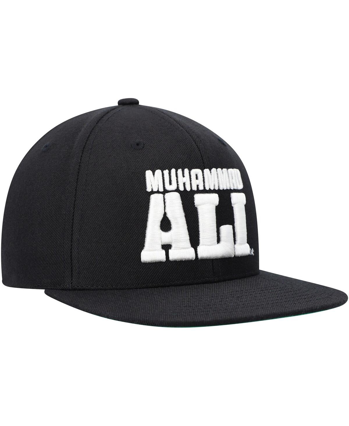Shop Contenders Clothing Men's And Women's  Black Muhammad Ali Snapback Hat