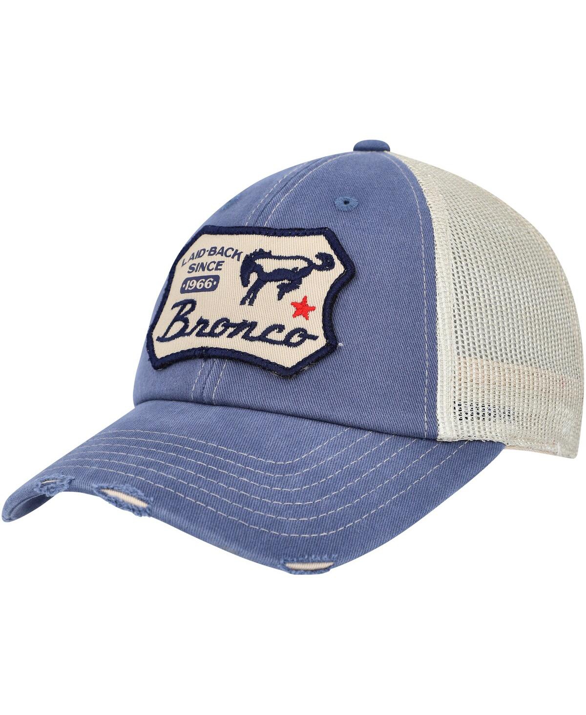 Shop American Needle Men's  Stone, Blue Ford Orville Snapback Hat In Stone,blue
