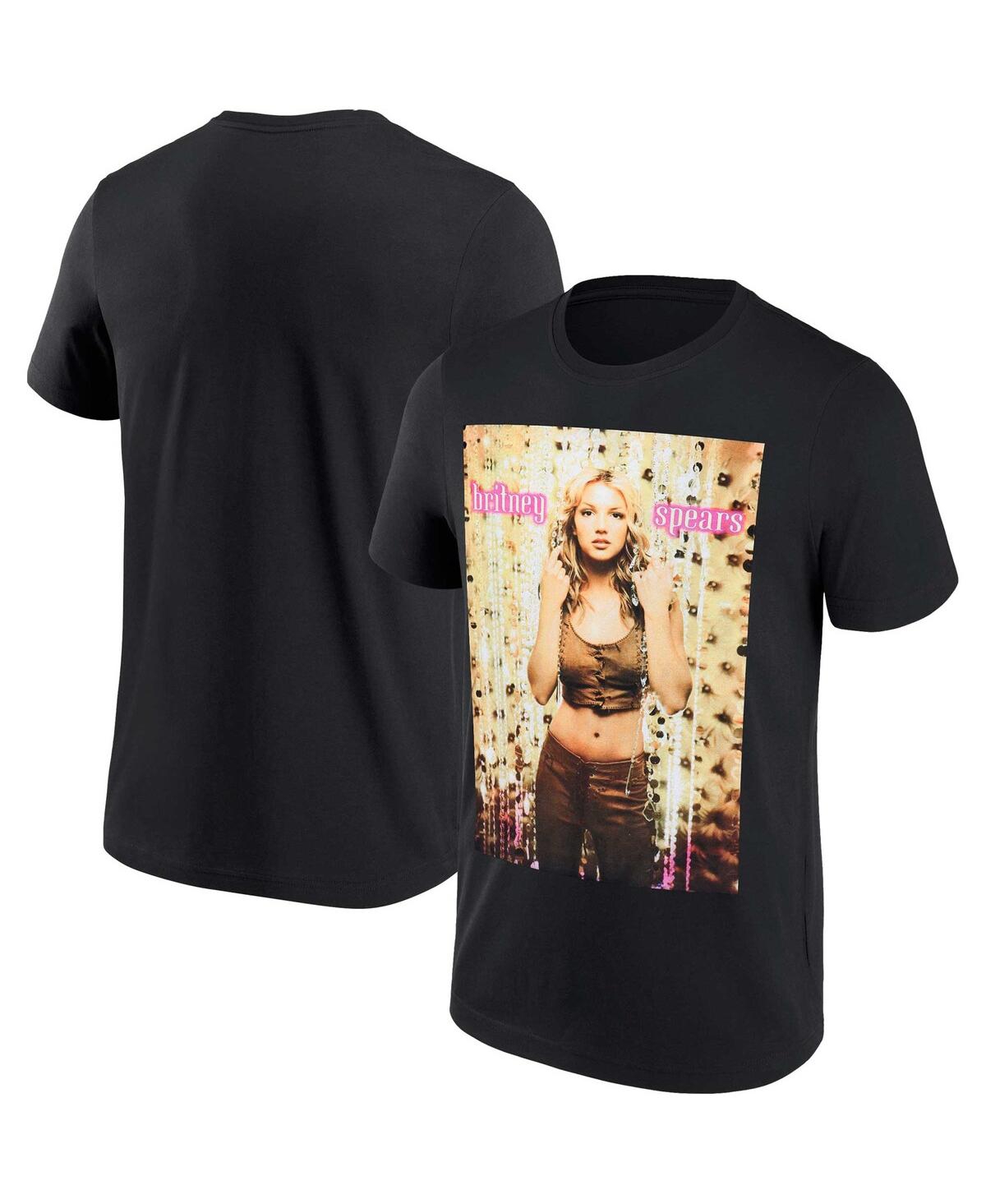 Philcos Men's And Women's Black Britney Spears T-shirt