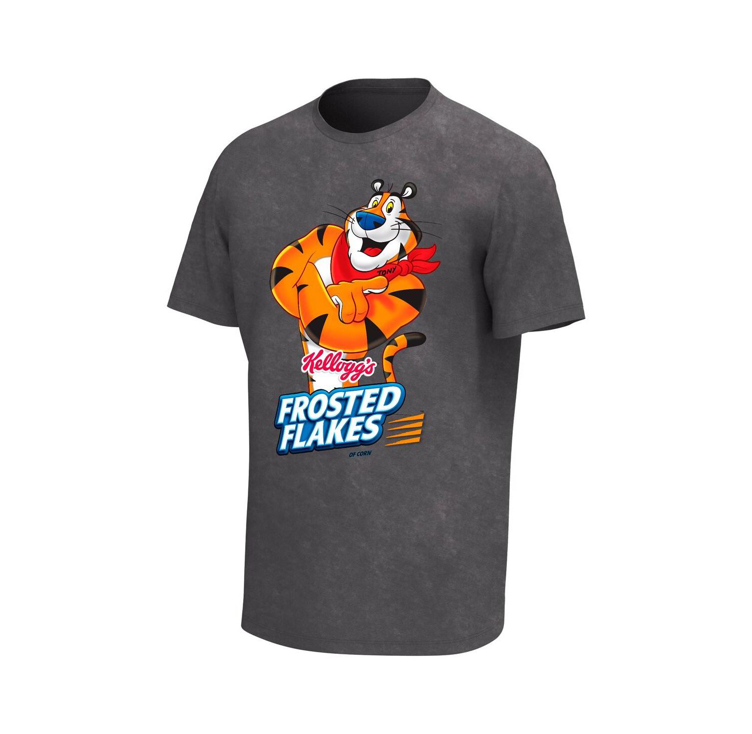 Men's Black Frosted Flakes Tony the Tiger Washed T-shirt