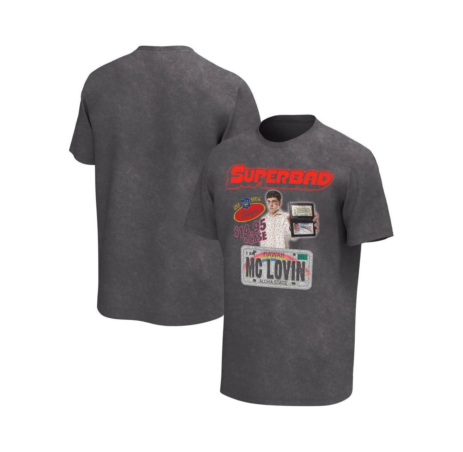 Men's Black Superbad Graphic T-shirt