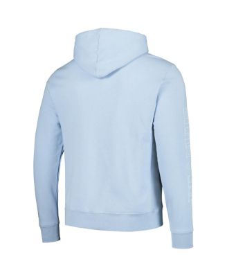 Men's Light Blue Peanuts Graphic Pullover Hoodie