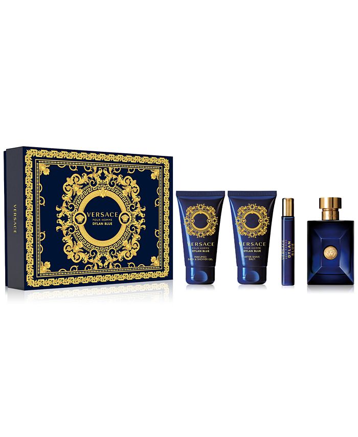 Versace Pour Homme Dylan Blue by Versace Gift Set -- 3.4 oz Eau de Toi -  Redbagstores