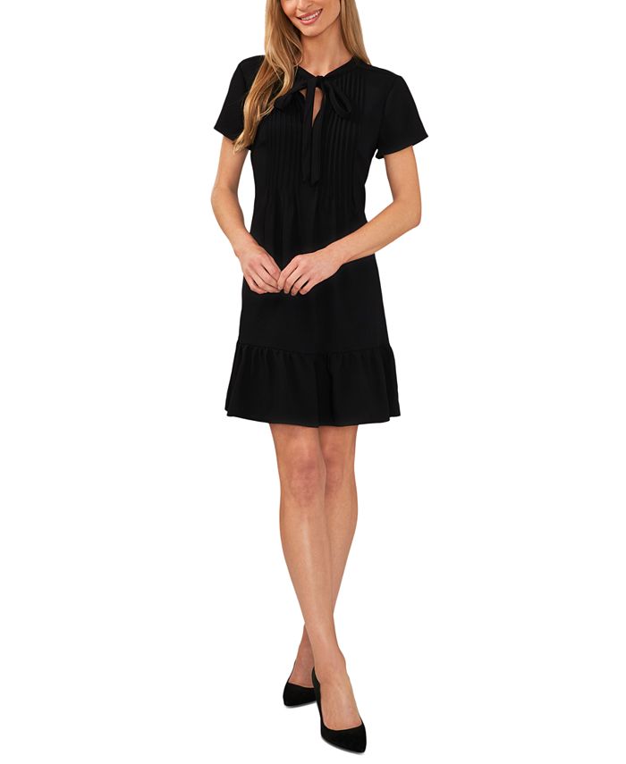 Cece tie sleeve shop shift dress