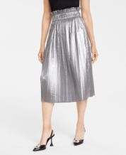 Silver skirt shop macy's