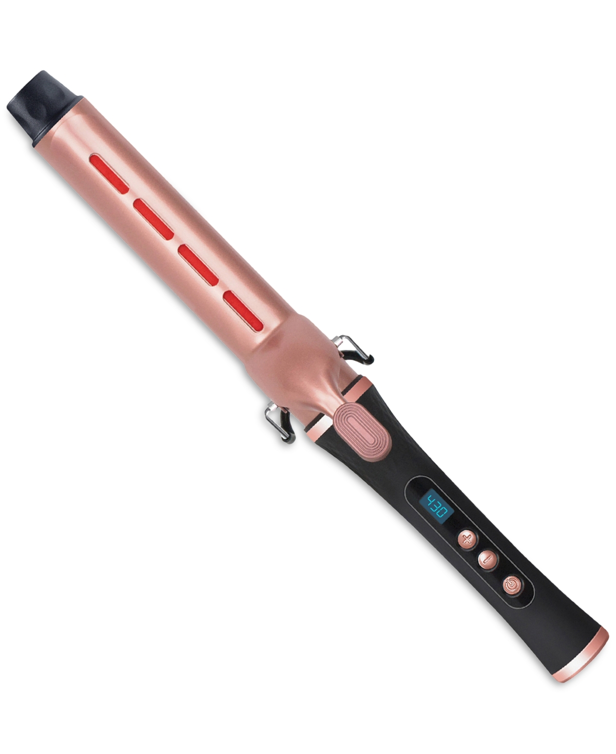 IR2 Infrared Curling Iron - 35 mm - Black And Rose Gold