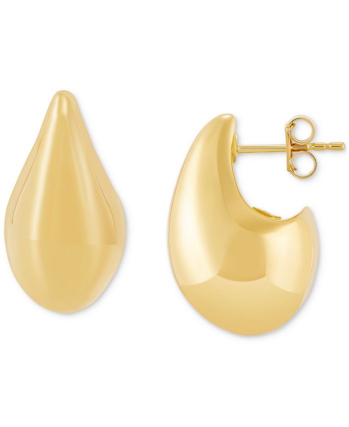 14K Gold Teardrop Post Earrings – Lireille
