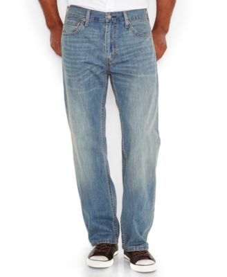 loose straight fit jeans