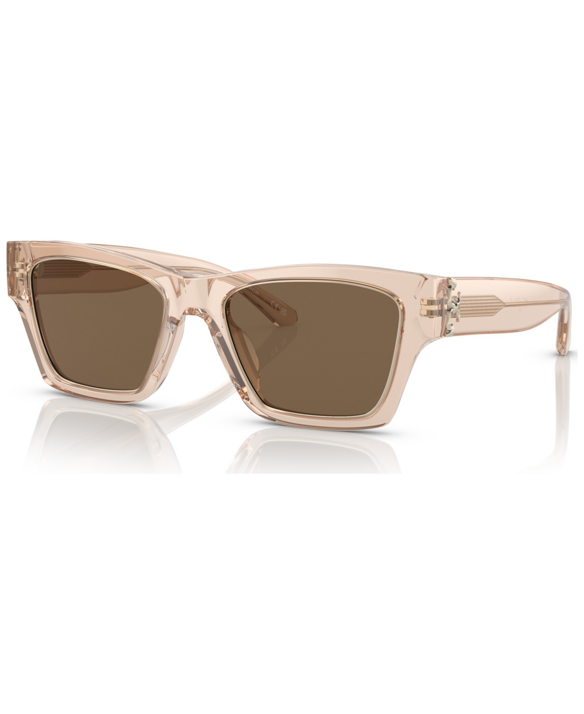 Tory Burch Women's Sunglasses Ty7186u In Transparent Brown