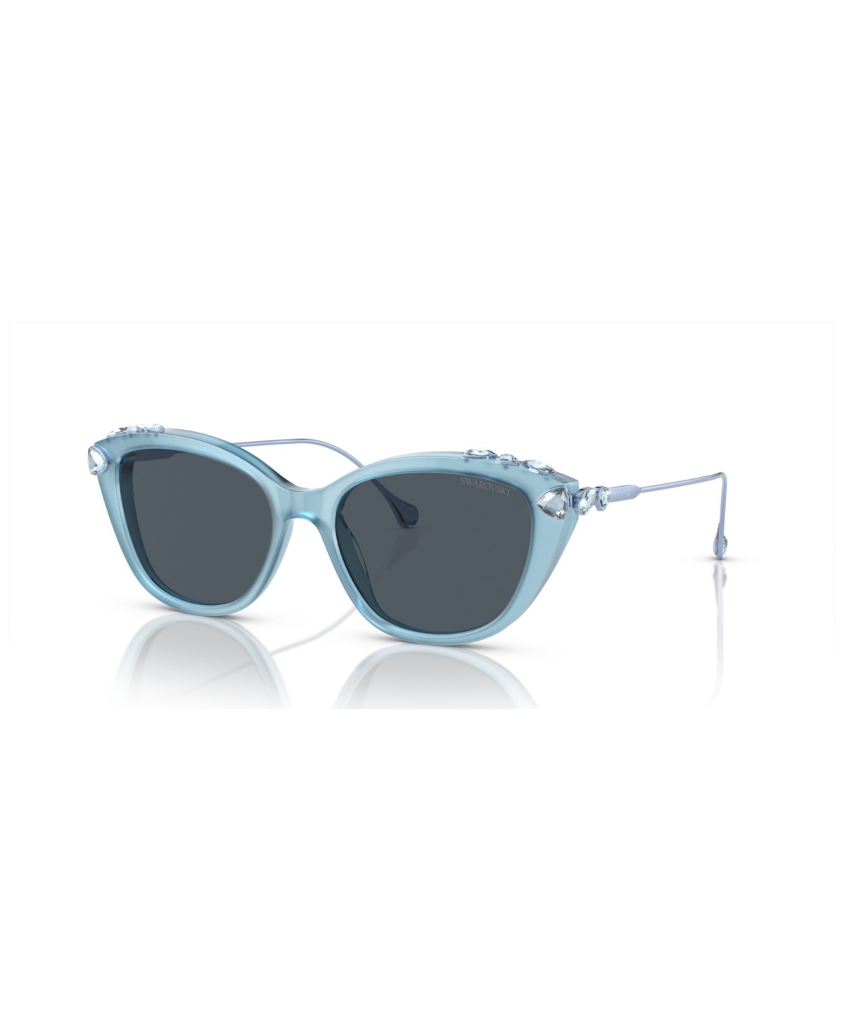 Swarovski Women's Sunglasses Sk6010 In Opal Light Blue