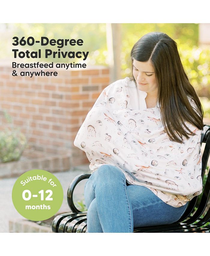 KeaBabies Car Seat Cover for Babies, MultiUse Nursing Cover, Infant