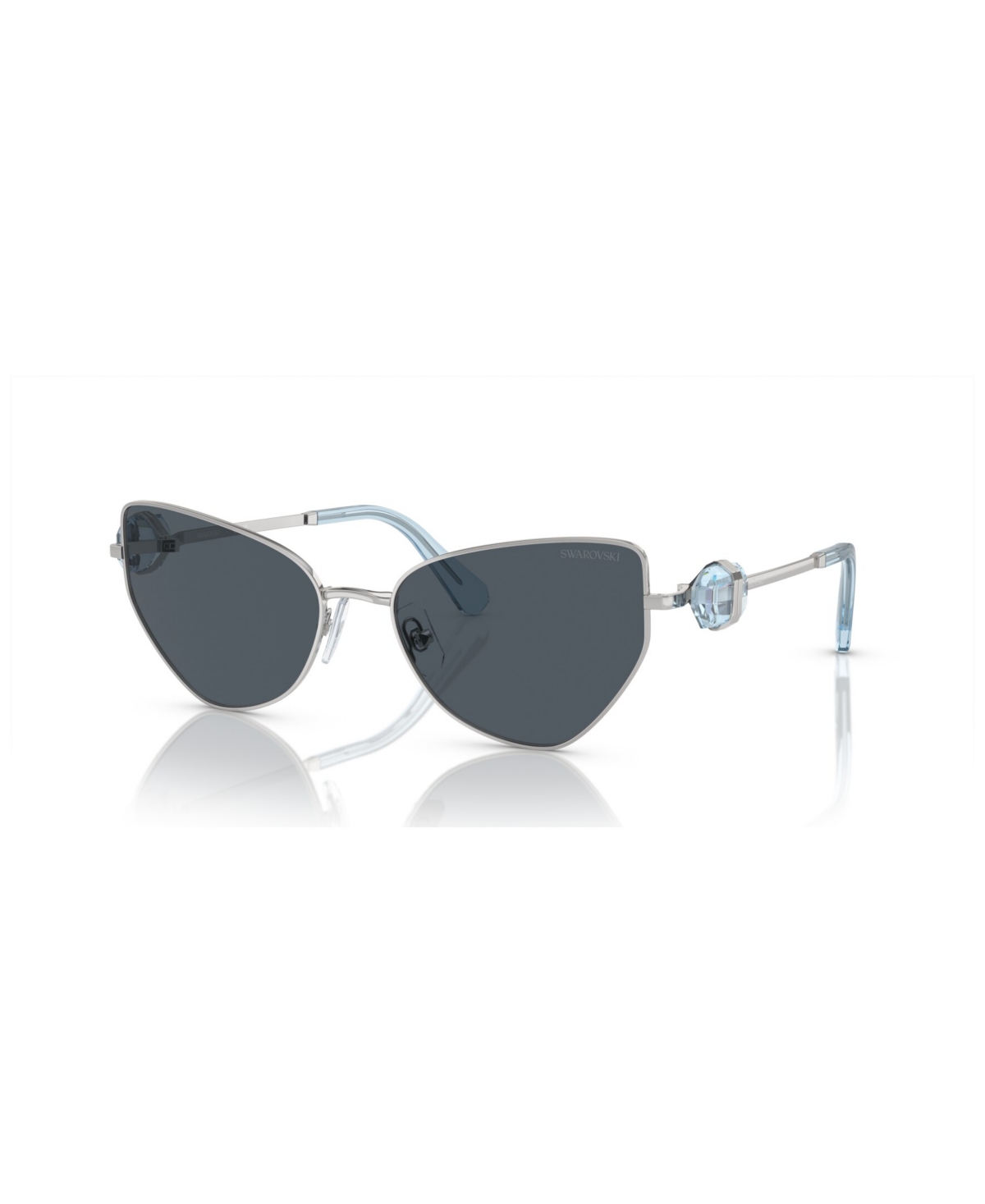 Shop Swarovski Women's Sunglasses Sk7003 In Silver,blue