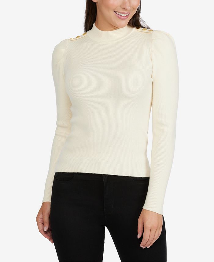 Laundry by Shelli Segal Women's Puff Sleeve Sweater Macy's