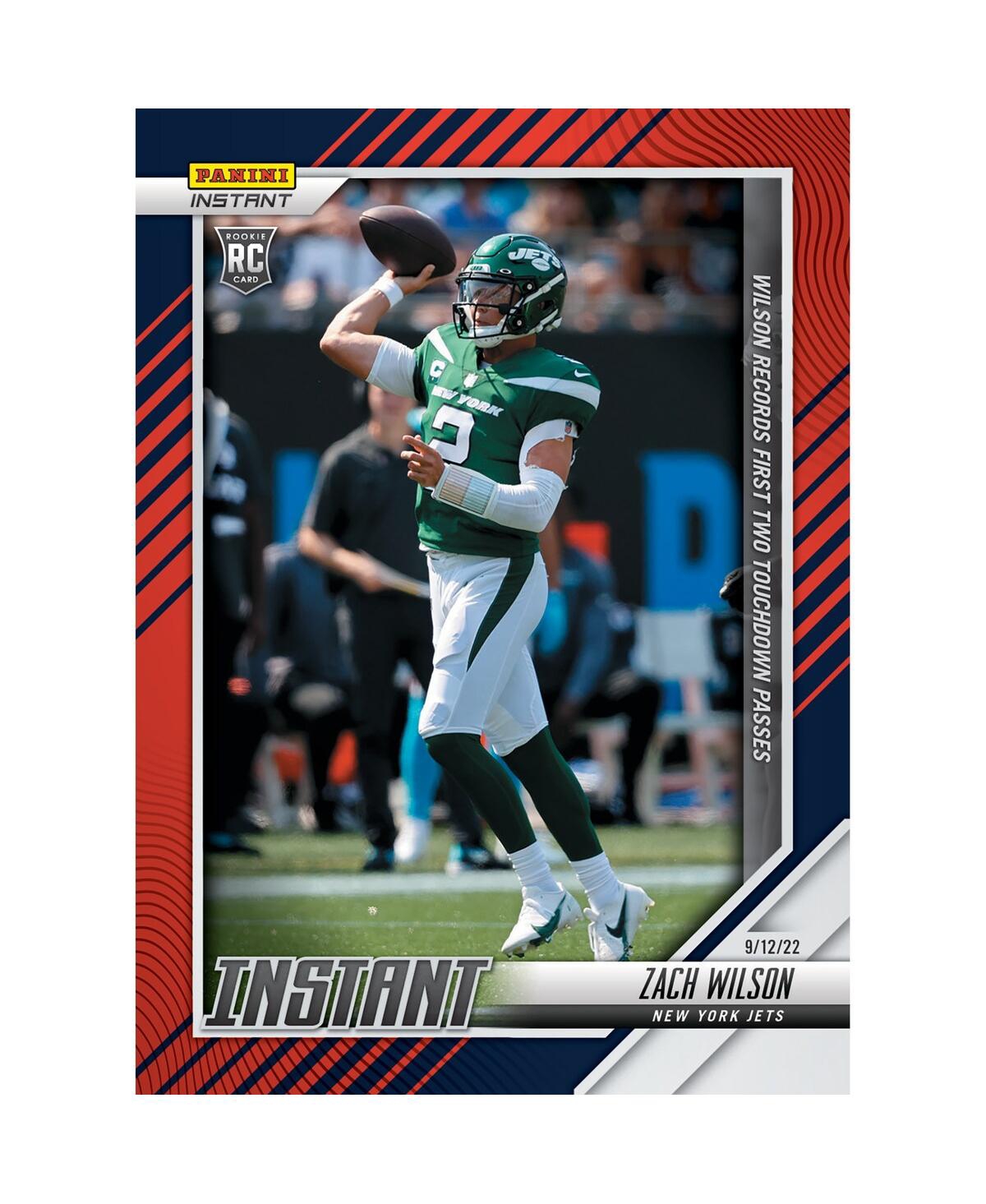 Panini America Kids' Zach Wilson New York Jets Fanatics Exclusive Parallel  Instant Nfl Debut Single Rookie In Multi