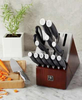HENCKELS International Graphite 14-Piece Self-Sharpening Cutlery Set