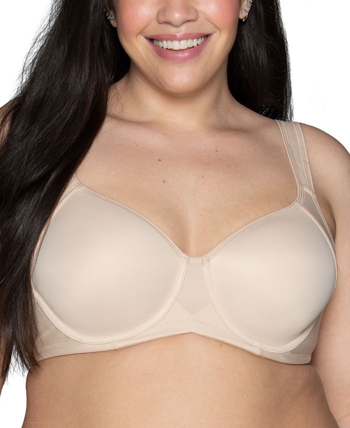 Vanity Fair Women's Beauty Back Smoothing Minimizer Bra Damask Neutral Lace  42d for sale online