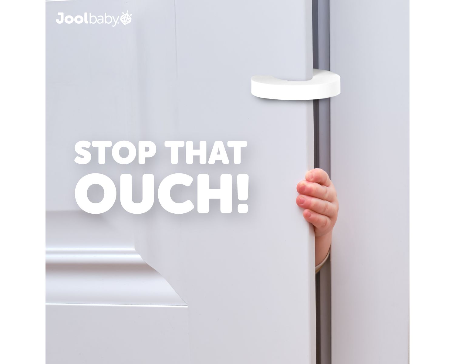Toddler Jool Door Pinch Guards (6 Pack) – Slam Preventer – Babyproof Doors to Avoid Pinched Fingers & Door Slamming, Keep Pets from Getting Locked In