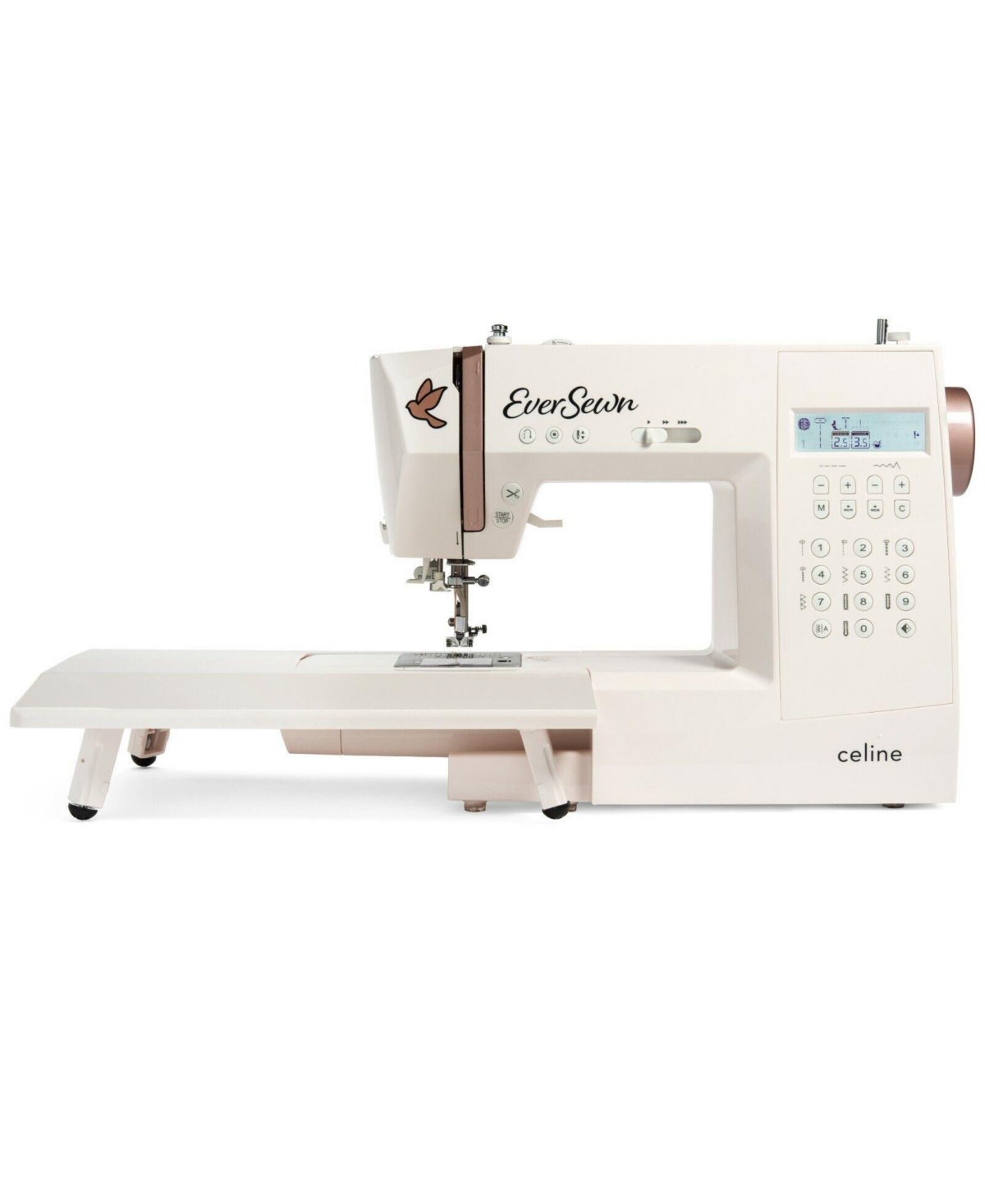 Celine Computerized Sewing Machine - White
