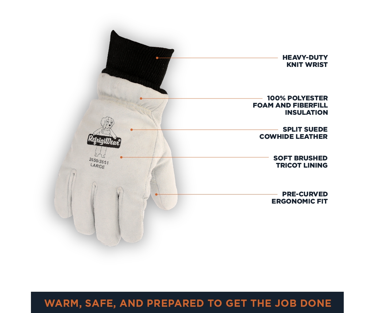 RefrigiWear Men's Freezer Dexterity Glove