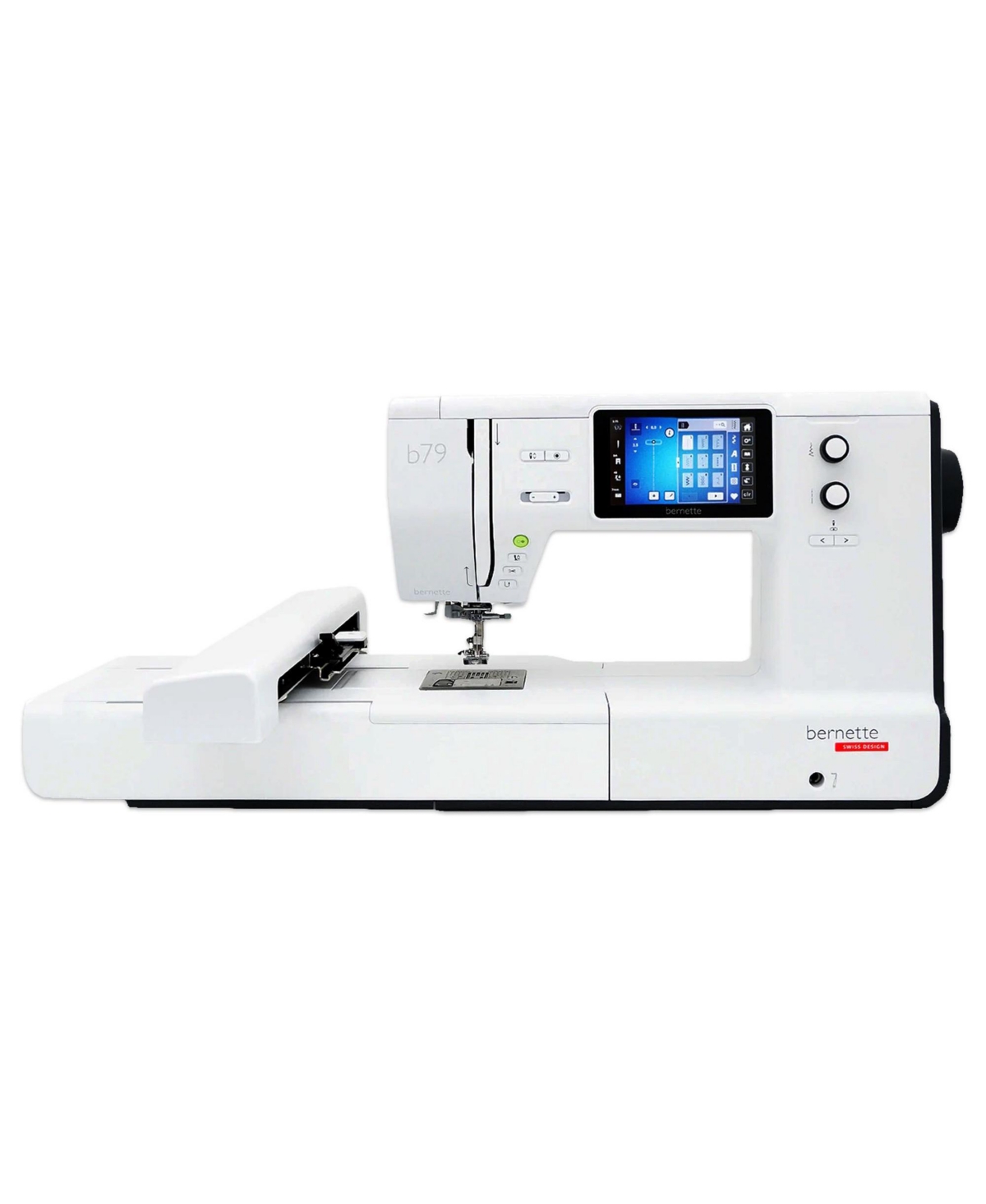 b79 Swiss Design Computerized Sewing & Embroidery Machine - Open White