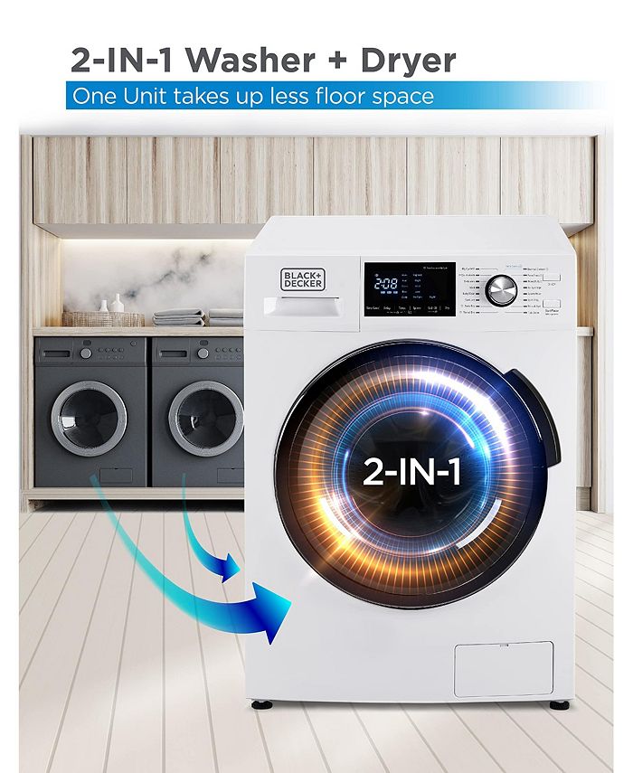 BLACK+DECKER 2.7 Cu. Ft. Washer + Dryer Combo Macy's