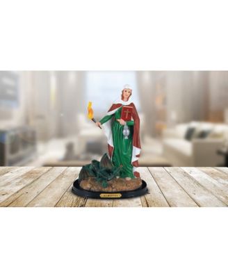12"H Saint Martha Statue Martha of Bethany Holy Figurine Religious Decoration Home Decor Perfect Gift for House Warming, Holidays and Birthdays