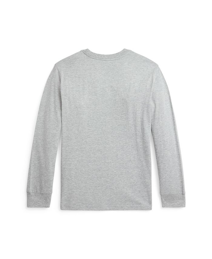 Polo Ralph Lauren Big Boys Jersey Long-Sleeve Graphic T-shirt - Macy's