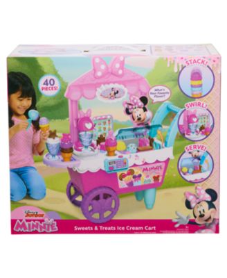 Disney Junior Minnie Mouse Flipping Fun Pretend Play Kitchen sold Set, Play Food, Rea