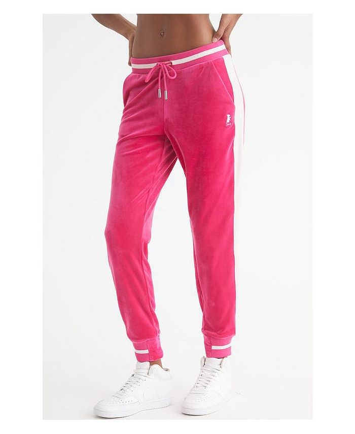 Juicy Couture Womens Plush Pink Pajamas Shorts Pants Top Sleep mask Set  X-Large