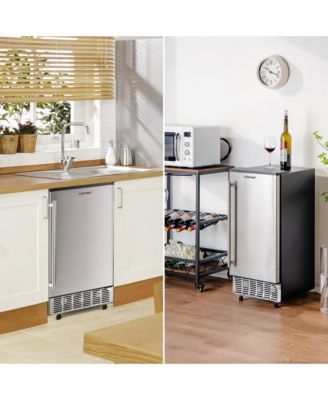 Ice Maker Free-Standing/Under Counter Machine 80lbs/Day w/ Light