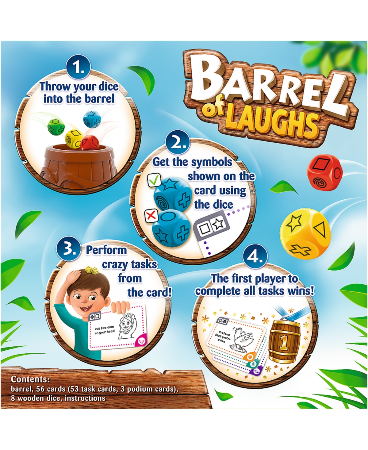 Shop Trefl Games Barrel Of Laughs In Multi