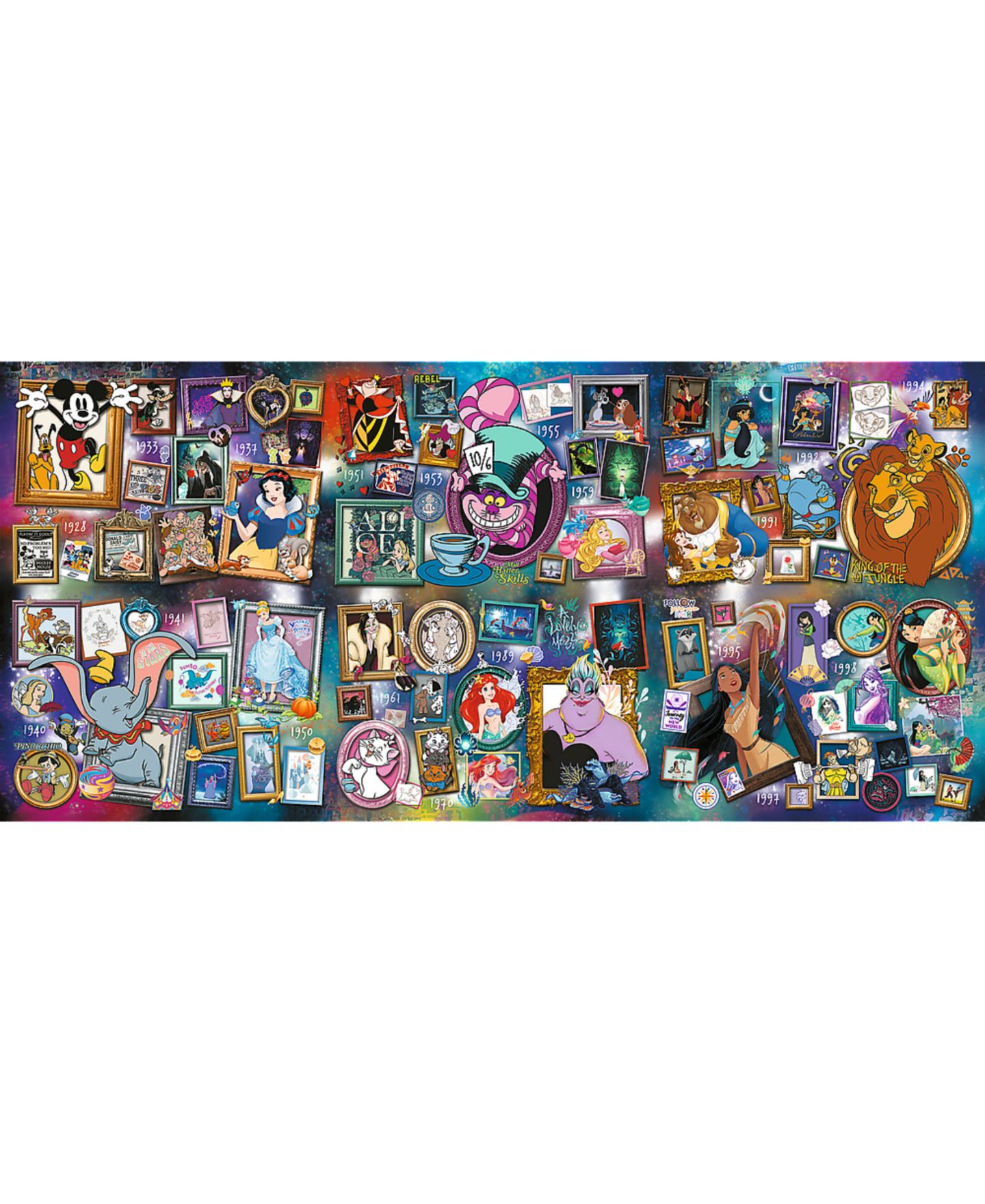 Детский пазл Trefl Prime Disney 9000-Piece Puzzle, Ages 12+, цвет: Разноцветный — фото 3