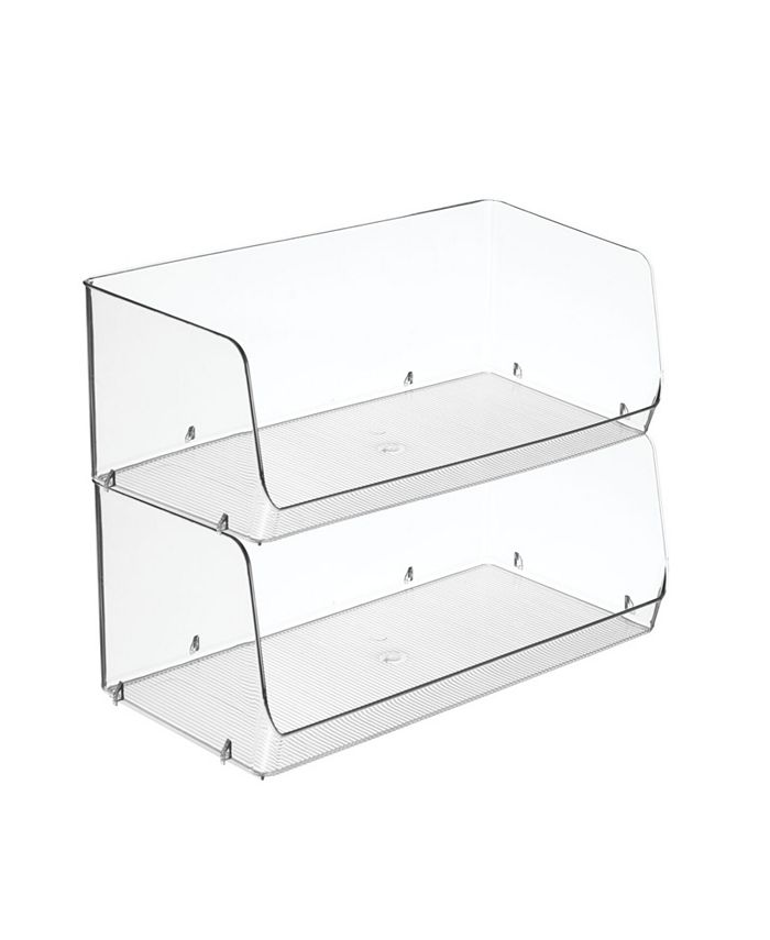 mDesign Kitchen Plastic Storage Organizer Bin with Open Front - Macy's