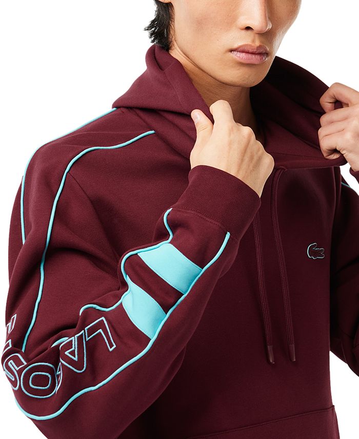 Lacoste Boys Graphic Core Hoodie in Ivory