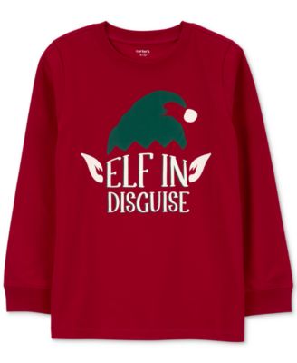 Carter's - Big Boys Elf Graphic Jersey T-shirt