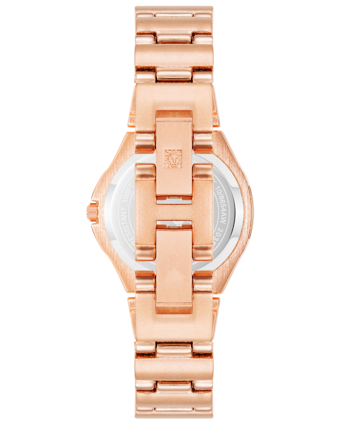 Anne Klein Women's Quartz Rose Gold-tone Alloy Bracelet Watch, 29mm In Rose Gold-tone,silver-tone