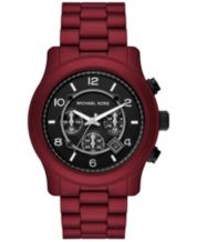 Red Michael Kors Watches Macy s