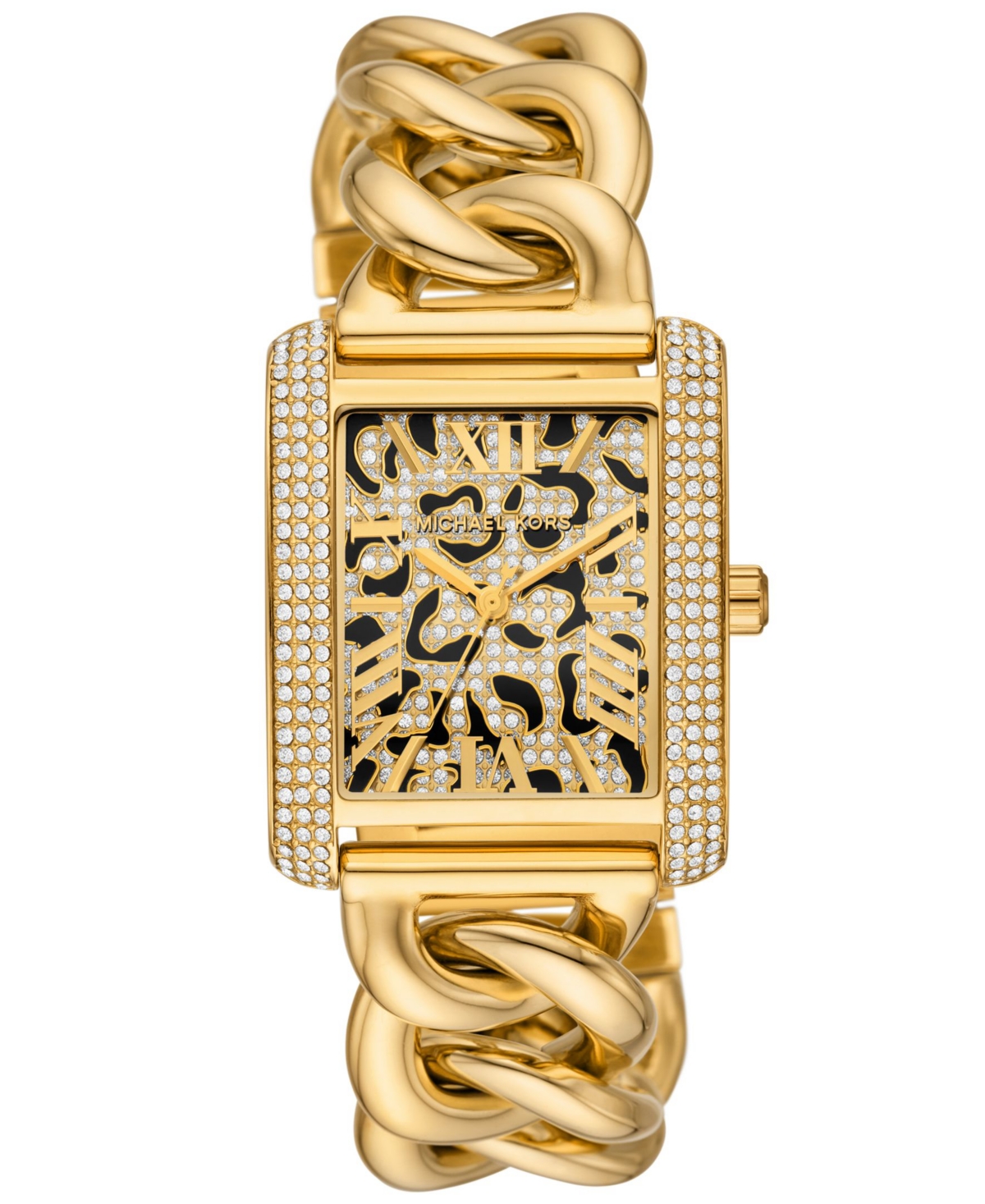 Michael Kors Women's Emery Three-hand Gold-tone Stainless Steel Watch 40 X 31mm