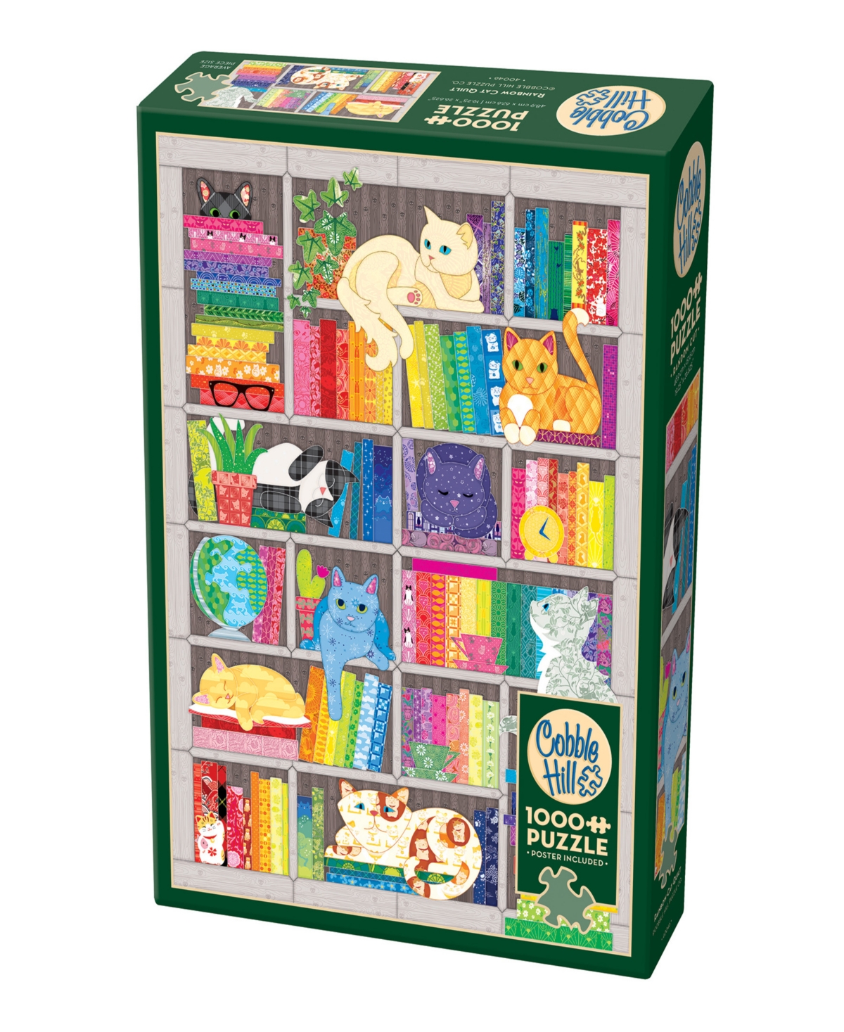 Cobble Hill Kids' - Rainbow Cat Quilt Puzzle In Multi